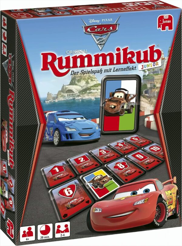 Original Rummikub Junior - Disney Cars 2