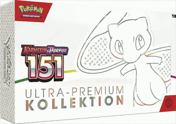 Pokemon Ultra-Premium-Kollektion Karmesin & Purpur – 151