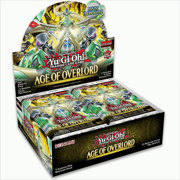 Yu-Gi-Oh ! Age of Overlord (Booster) Display Deutsch