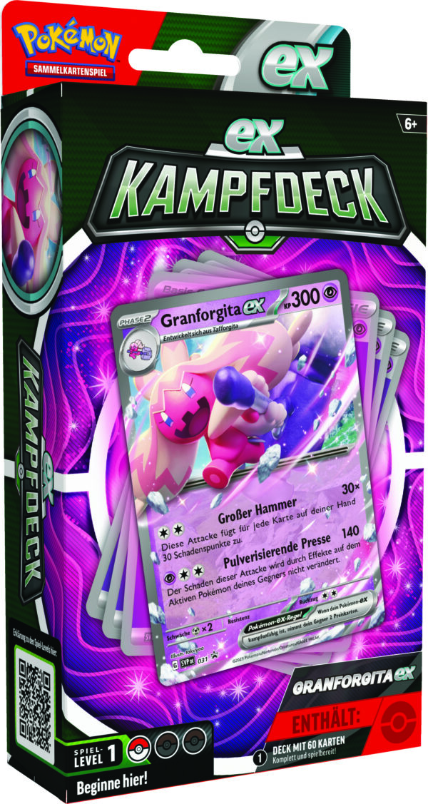 Pokemon Kampfdeck Granforgita-ex (sofort spielbares Deck mit 60 Karten)