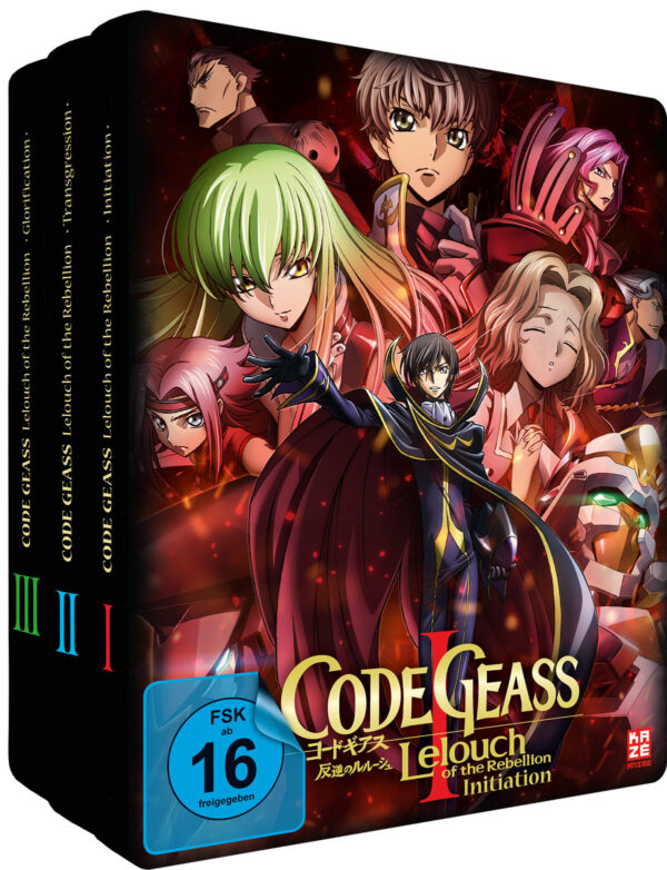 Code Geass: Lelouch of the Rebellion - Movie Trilogie - Bundle 1-3 - Blu-ray