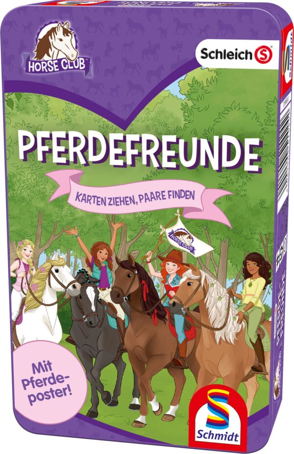 Schleich - Pferdefreunde, Karten ziehen, Paare finden