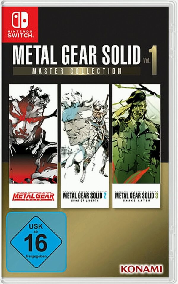 MGS Master Collection Vol.1 SWITCH D1 Metal Gear Solid