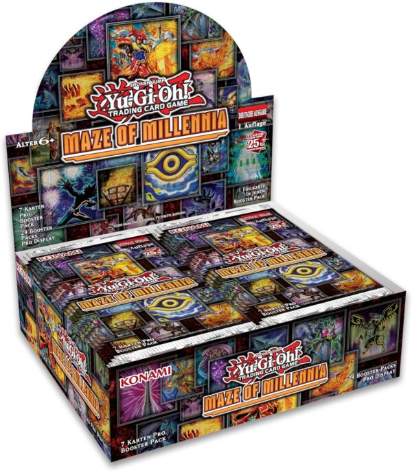 Yu-Gi-Oh ! Maze of Millennia Booster-Display