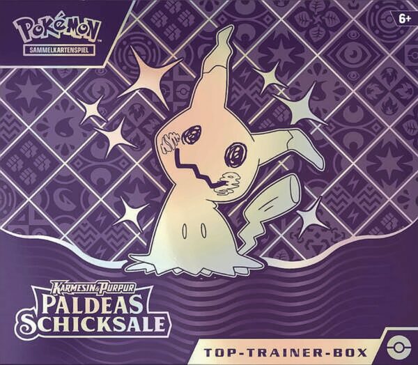 Pokemon Karmesin & Purpur – Paldeas Schicksale Top Trainer Box