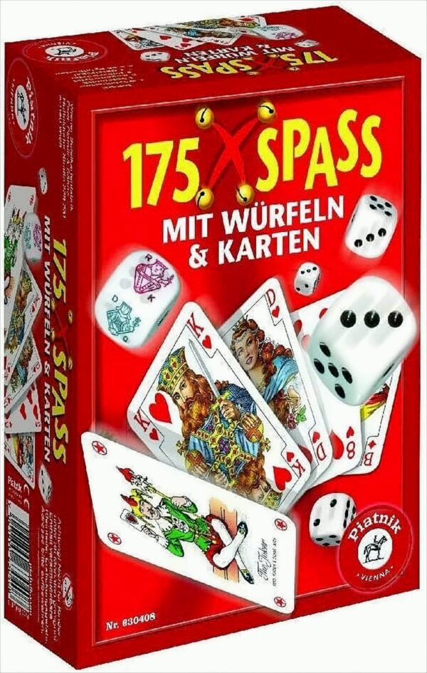 175 x Spaß mit Würfeln & Karten