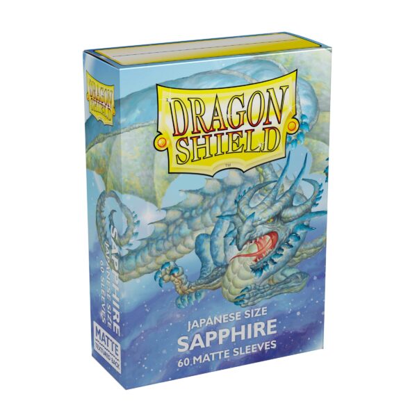 Dragon Shield: Japanese Matte – Sapphire (60)