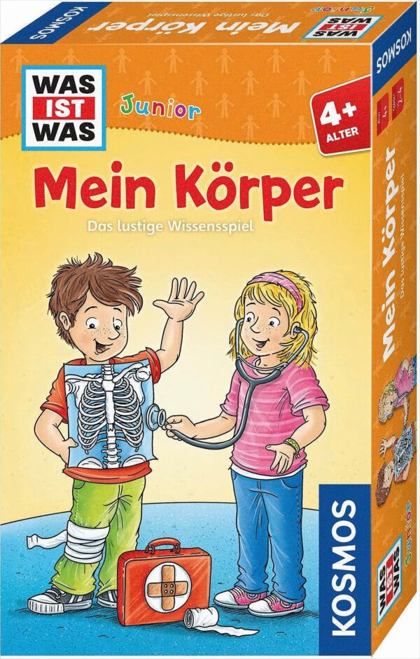 WAS IST WAS Junior Mein Körper Das lustige Wissensspiel