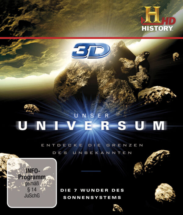 Unser Universum - Die 7 Wunder des Sonnensystems (Blu-ray 3D)