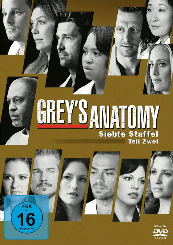 Grey's Anatomy: Die jungen Ärzte - Siebte Staffel, Teil Zwei (3 Discs)