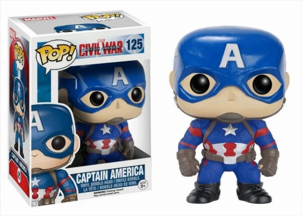 Funko Pop - Civil War - Captain America 125