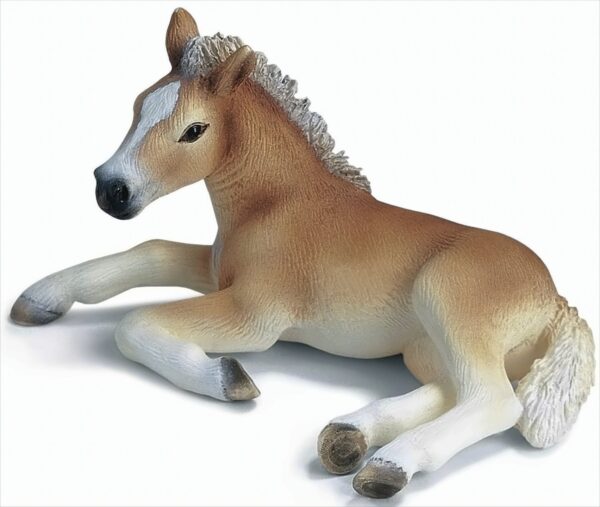 Schleich 13292 Haflinger Fohlen, liegend