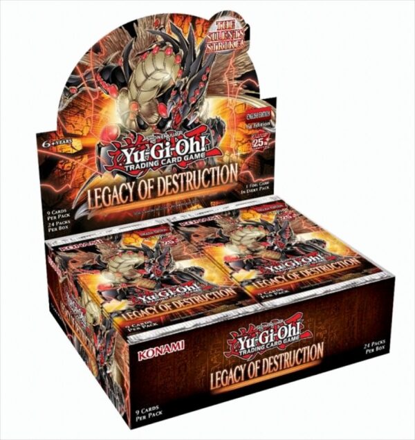 Yu-Gi-Oh ! Legacy Of Destruction Booster-Display DE