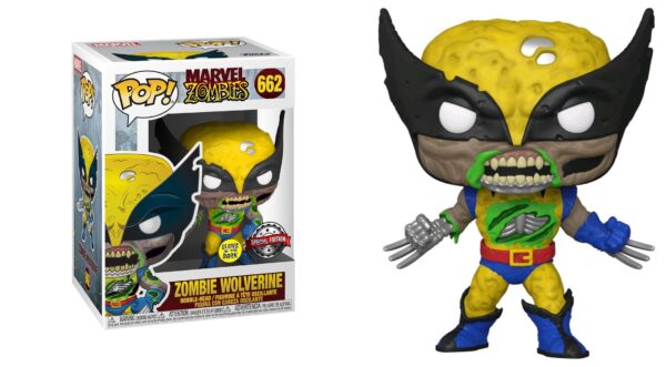 POP - Marvel Zombies - Wolverine Glows in the Dark