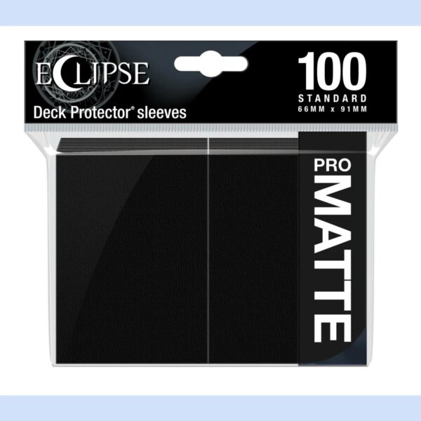 UP Deck Protector ECLIPSE Matte Jet Black (100ct)