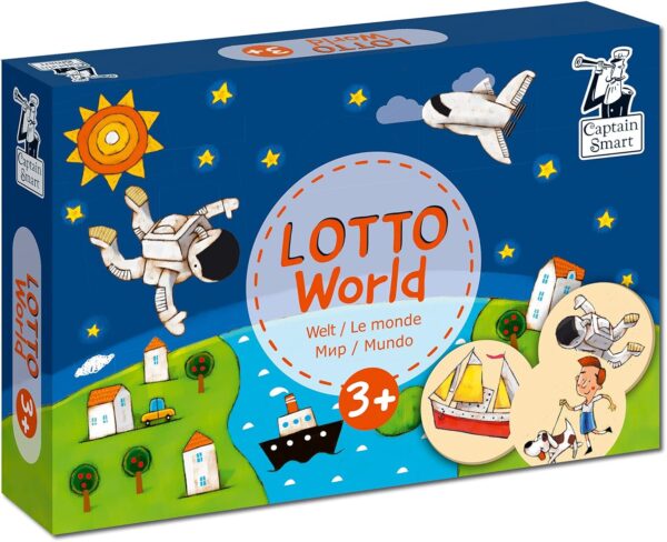 Captain Smart Memory-Spiel, Lotto Welt