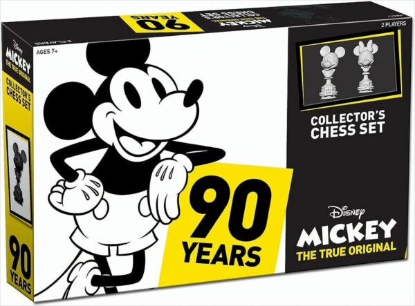 Mickey Maus Schach 90 Years Collectors Chess Set