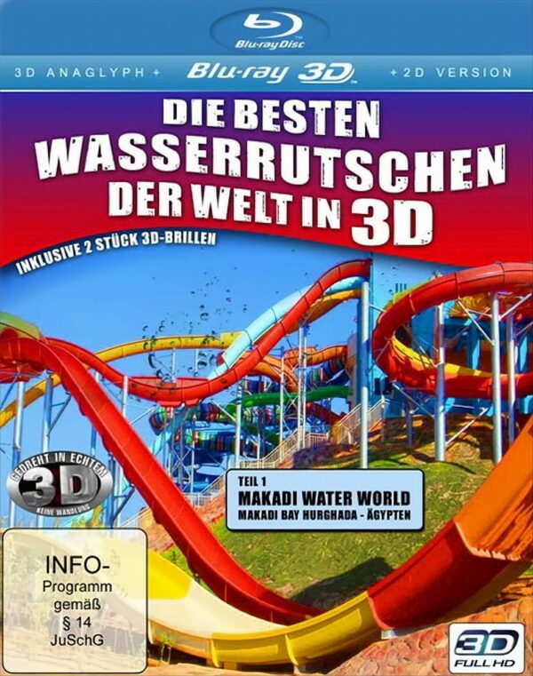 Die besten Wasserutschen der Welt in 3D (Blu-ray 3D)