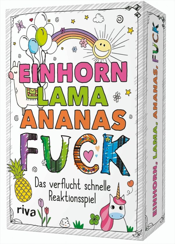 Einhorn, Lama, Ananas, FUCK: Das verflucht schnelle Reaktionsspiel