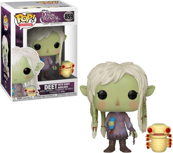 Funko POP - Dark Crystal: Age of Resistance - Deet with Baby Nurlock