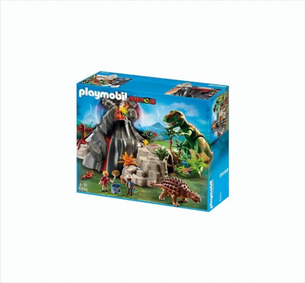 PLAYMOBIL 5230 T-Rex und Saichania beim Vulkan