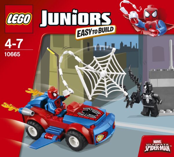 LEGO Juniors - 10665 Spider-Man: Spider-Car Verfolgung