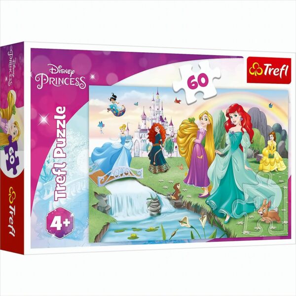 Puzzle mit 60 Teilen - Disney Prinzessin