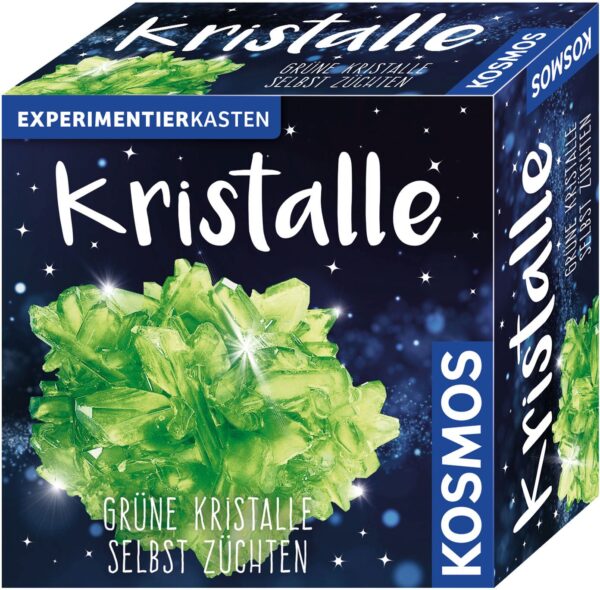 Experimentierkästen Kristalle Grün