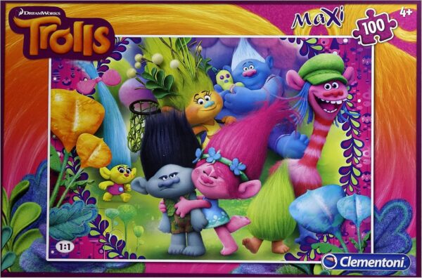 Maxi Trolls puzzle 100 Teile