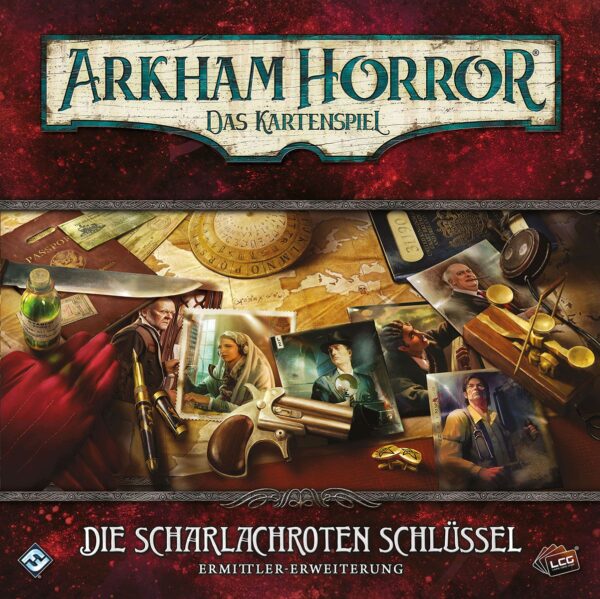 Arkham Horror Das Kartenspiel - Die scharlachroten Schlüssel DE