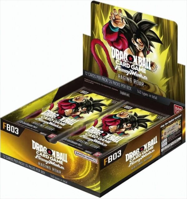 Dragonball Super - Fusion World FB03 Booster Display Englisch