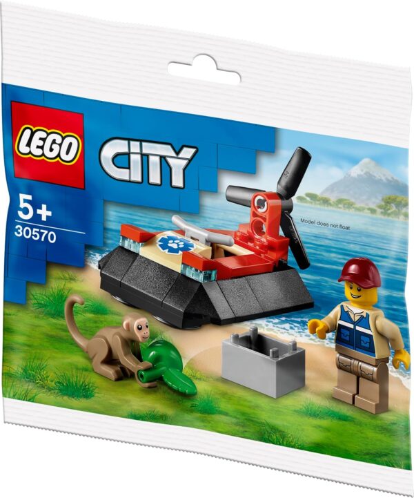 LEGO City 30570 Luftkissenboot für Tierrettungen