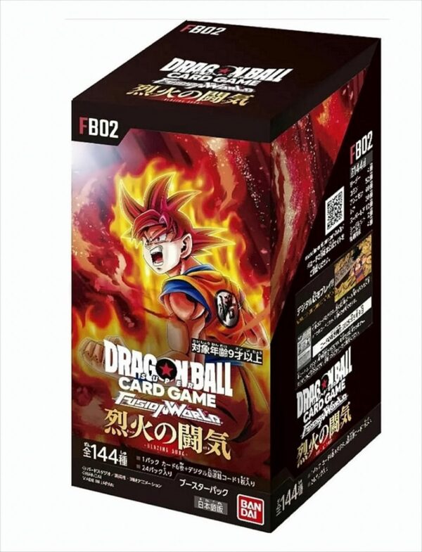 Dragonball Super - Fusion World FB02 Booster Display Japisch