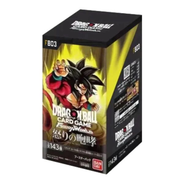 Dragonball Super - Fusion World FB03 Booster Display Japinsch