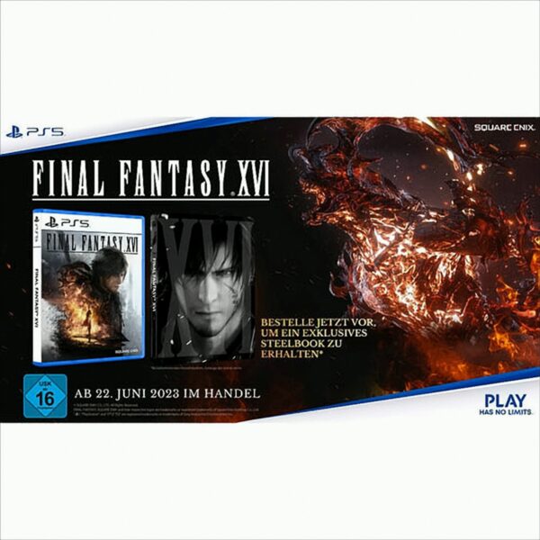 FF XVI PS-5 Steelbook Edition