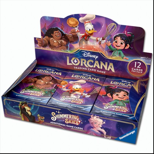 Disney Lorcana 5: Shimmering Skies Booster Display Englisch