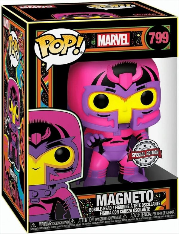 Funko Pop Marvel X-Men - Magneto Blacklight 799