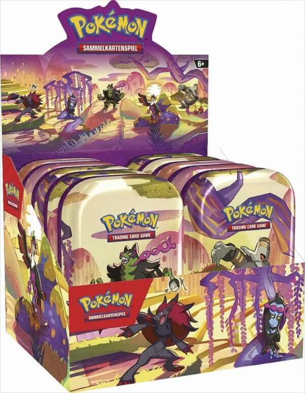 Pokémon Cards KAPU 6.5 Mini Tins DE (10 ct.)