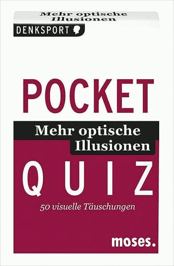 Pocketquiz Opt. Illusion 2 | mehr optische Illusionen