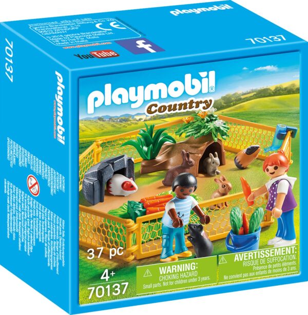 PLAYMOBIL 70137 - Country - Kleintiere im Freigehege