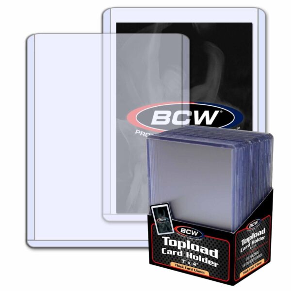 BCW Topload 3"x4" (Thick Cards 59 pt.) (25 ct.)