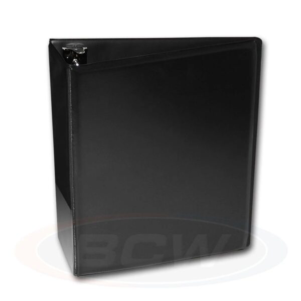 BCW Album Plain black 3"