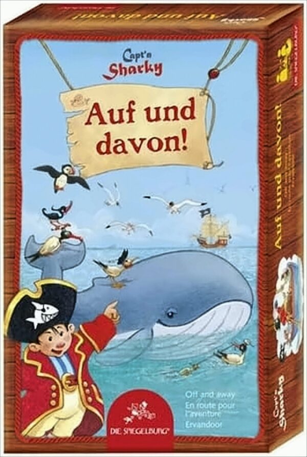 Captn Sharky Mitbringspiel Auf und davon