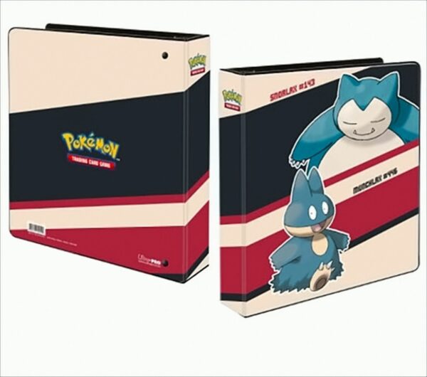 Ultra Pro 15951 Pokémon 3-Ring Binder/Album Snorlax & Munchlax