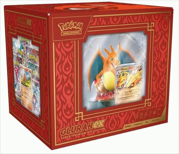 Pokémon Cards Glurak-ex Super-Premium-KollektionDE