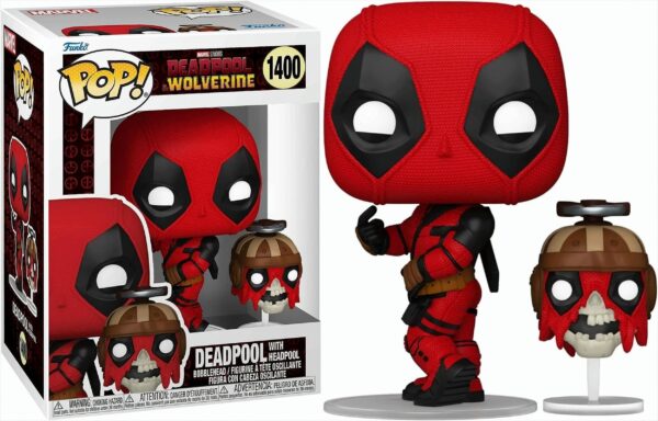 POP - Deadpool & Wolverine - Deadpool + Headpool