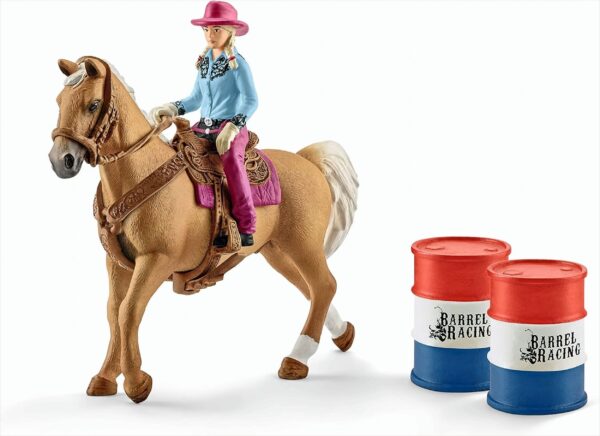 Schleich 41417 Barrel racing mit Cowgirl