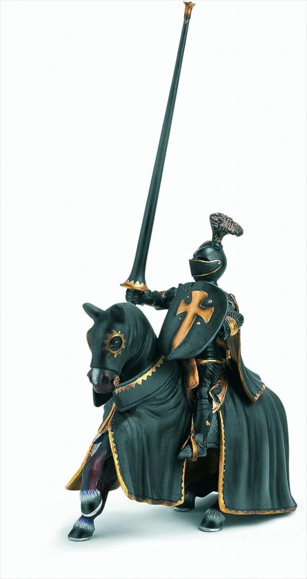 SCHLEICH 70032 - Schwarzer Ritter auf Pferd