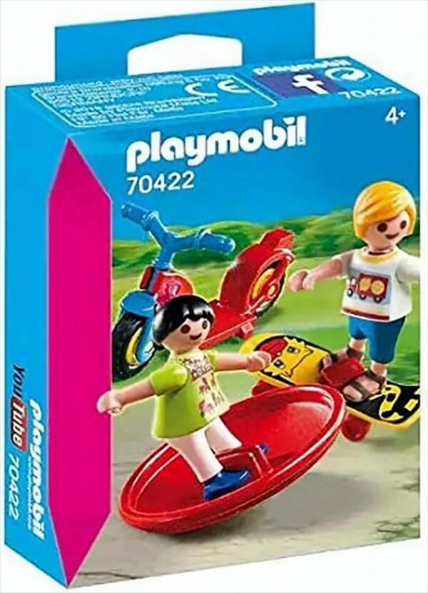 Playmobil – 70422 – Zwei Kinder mit Spielzeug