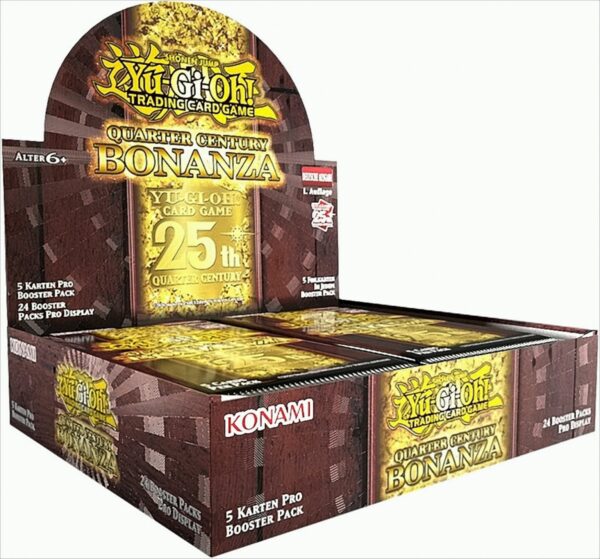 Yu-Gi-Oh! Quarter Century Bonanza Booster Display DE